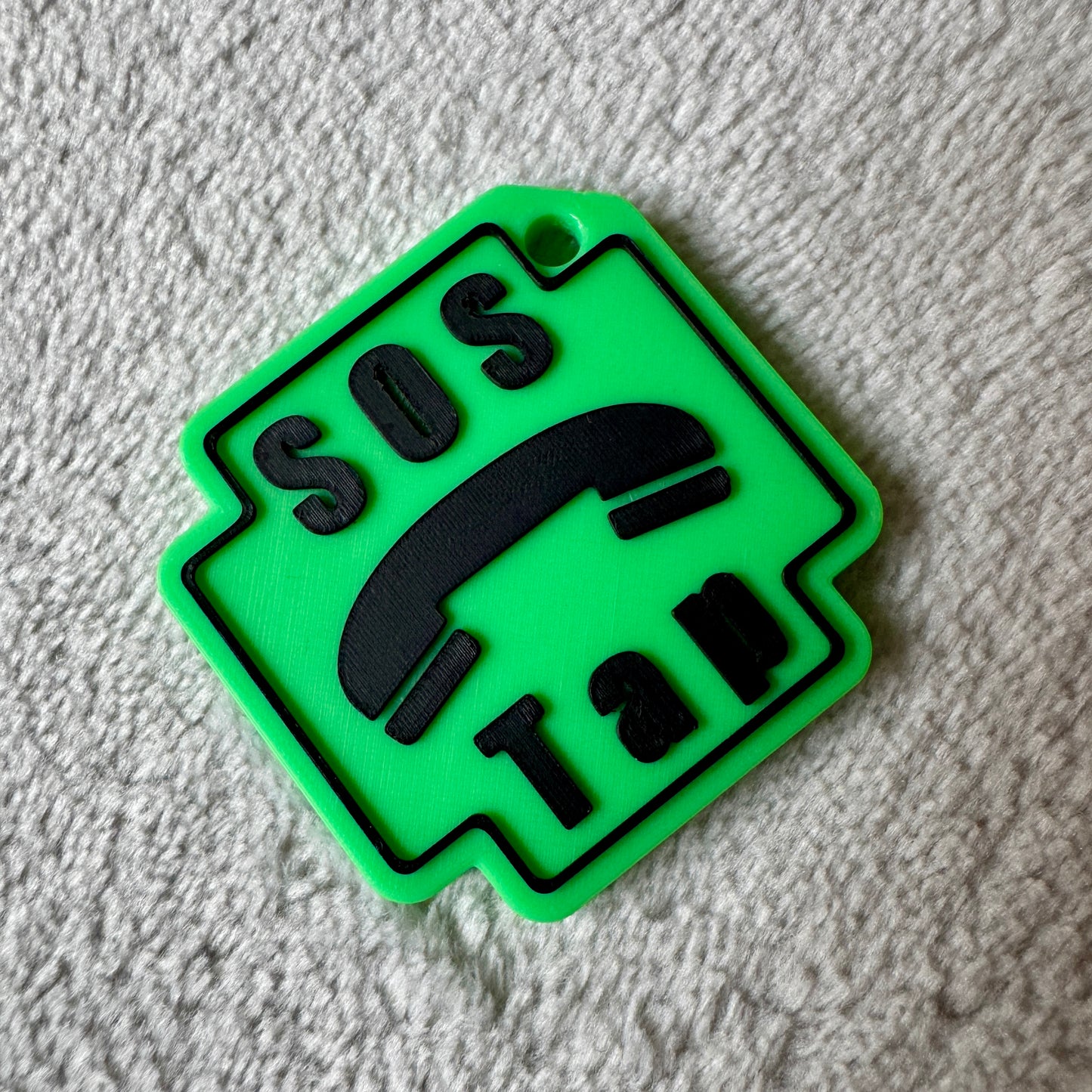 SOS Tap – NFC Notfall-Schlüsselanhänger