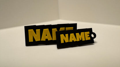 Personalisierter Namens-Schlüsselanhänger im 2er-Set