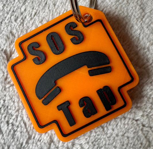 SOS Tap – NFC Notfall-Schlüsselanhänger