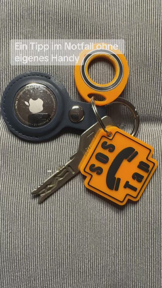 SOS Tap – NFC Notfall-Schlüsselanhänger